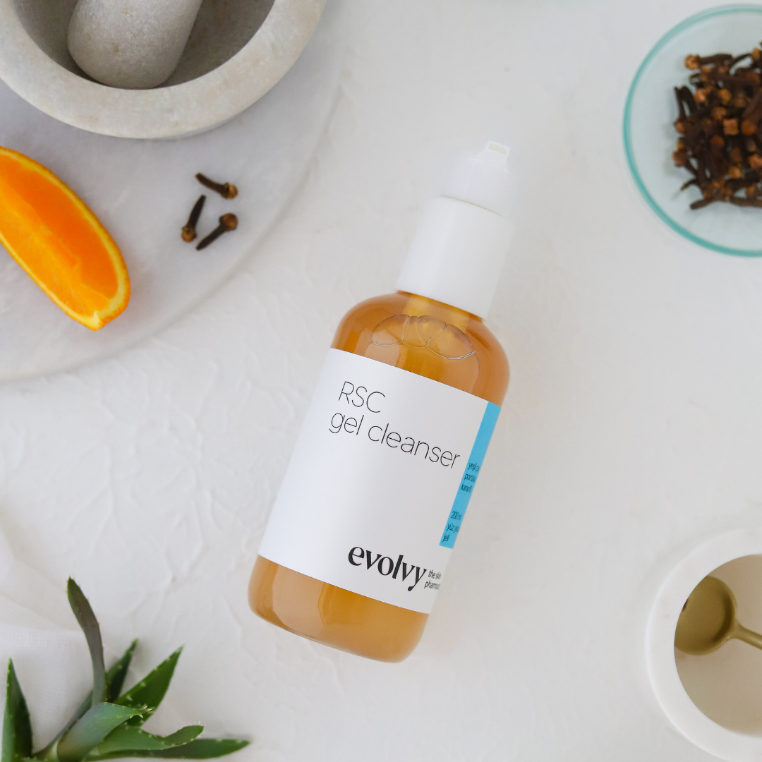 RSC Gel Cleanser: Hassas, Karma ve Yağlı Ciltler İçin Sülfatsız Temizleme Jeli, Roza Dostu, Doğal & Temiz İçerik