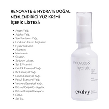 Görseli Galeri görüntüleyiciye yükleyin, Renovate & Hydrate – Hassas ve Rozalı Ciltler İçin Onarıcı Ödüllü Nemlendirici Krem, Doğal ve Vegan