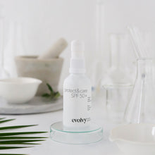 Görseli Galeri görüntüleyiciye yükleyin, Protect & Care SPF 50+ – Hassas ve Çabuk Kızaran Ciltler İçin Nemlendirici Etkili Güneş Koruyucu, Rozalı Doğal ve Vegan