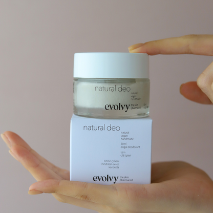 Natural Deo- Natural Cream Deodorant - Lemon Grass 