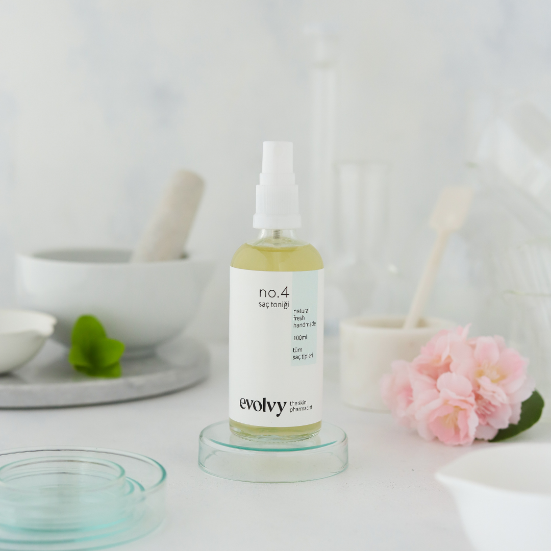 Saç Toniği, No:4, Tarama Kolaylaştırıcı, Besleyici, Yenileyici, Doğal, Sürdürülebilir, Vegan