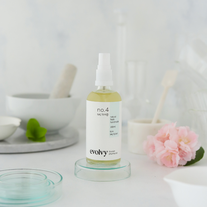 Komple Saç Bakım Seti, Dört Ürün, Serum, Şampuan, Krem, Tonik, Doğal, Sürdürülebilir, Vegan