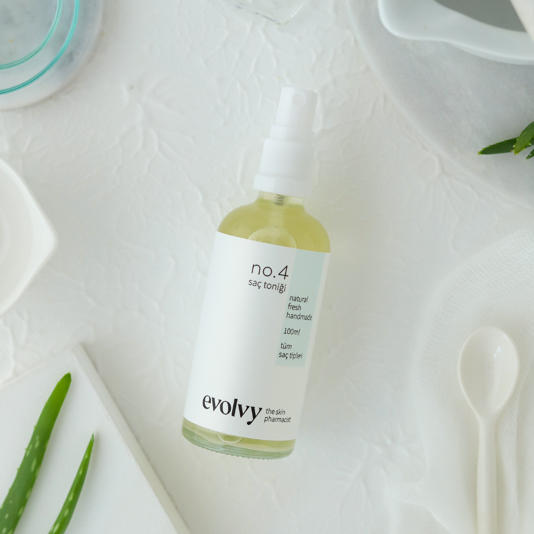 Saç Toniği, No:4, Tarama Kolaylaştırıcı, Besleyici, Yenileyici, Doğal, Sürdürülebilir, Vegan