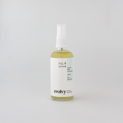 Saç Toniği, No:4, Tarama Kolaylaştırıcı, Besleyici, Yenileyici, Doğal, Sürdürülebilir, Vegan