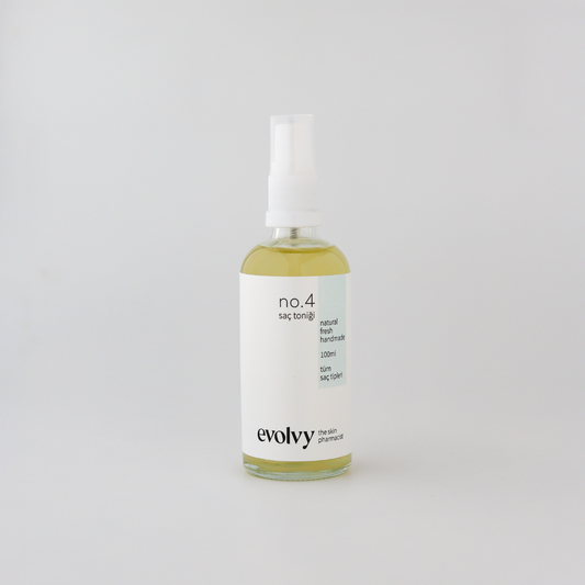 Saç Toniği, No:4, Tarama Kolaylaştırıcı, Besleyici, Yenileyici, Doğal, Sürdürülebilir, Vegan