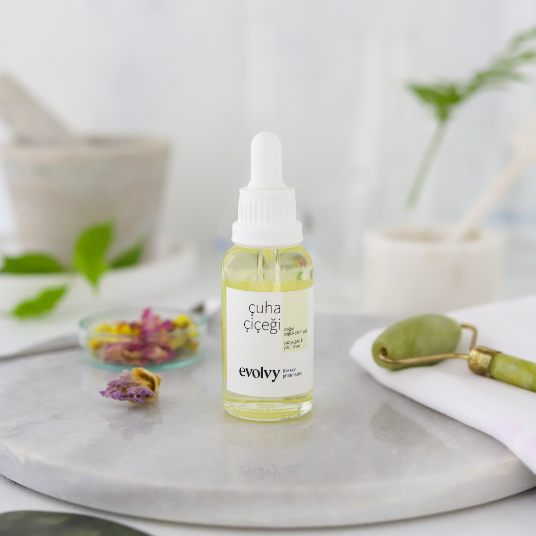 Çuha Çiçeği Yağı, Kuru ve Egzamaya Eğilimli Cilt Tipleri, Yüz Yogası ve Yüz Masajı Ritüelleri, Doğal Soğuk Sıkım Yağ