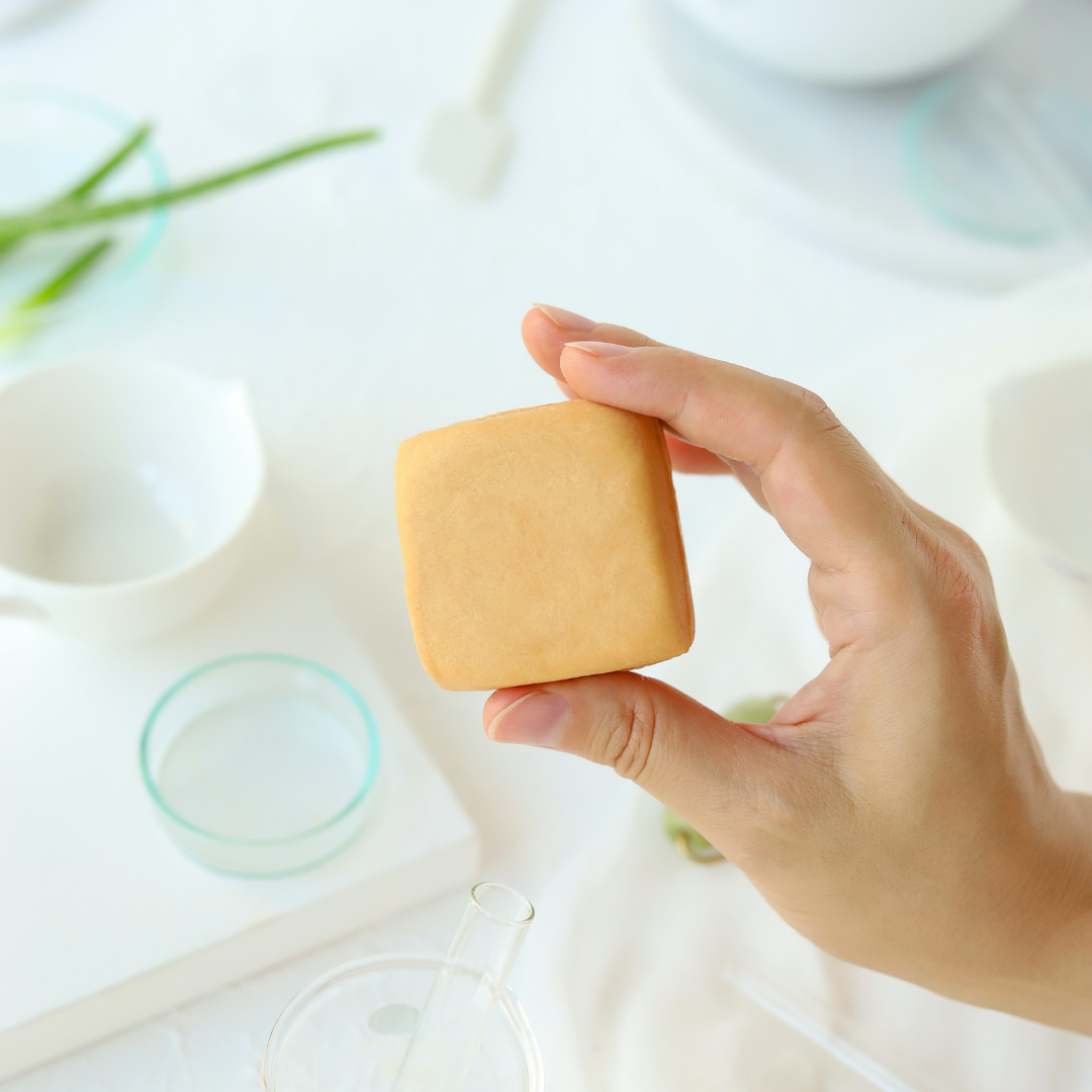 Mild Cilt Temizleme Barı, Sabun İçermez, Nazik Cilt Temizliği, Çift Aşamalı Temizlik, Doğal, Vegan, Atıksız