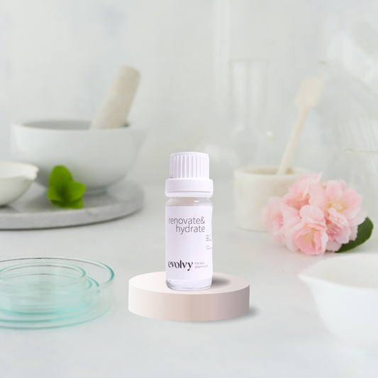 Renovate & Hydrate – DENEME BOYU (10 ml)-  Hassas ve Kolay Kızaran Ciltler İçin Onarıcı Nemlendirici Krem, Doğal ve Vegan