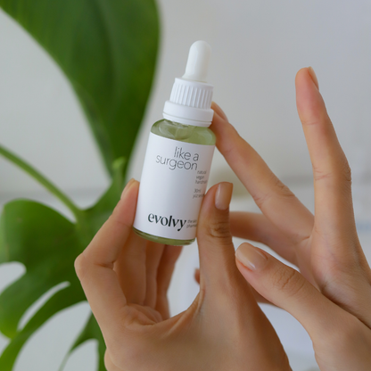 Like a Surgeon Serum – Gece Onarımı için Besleyici Serum, Doğal ve Temiz İçerik