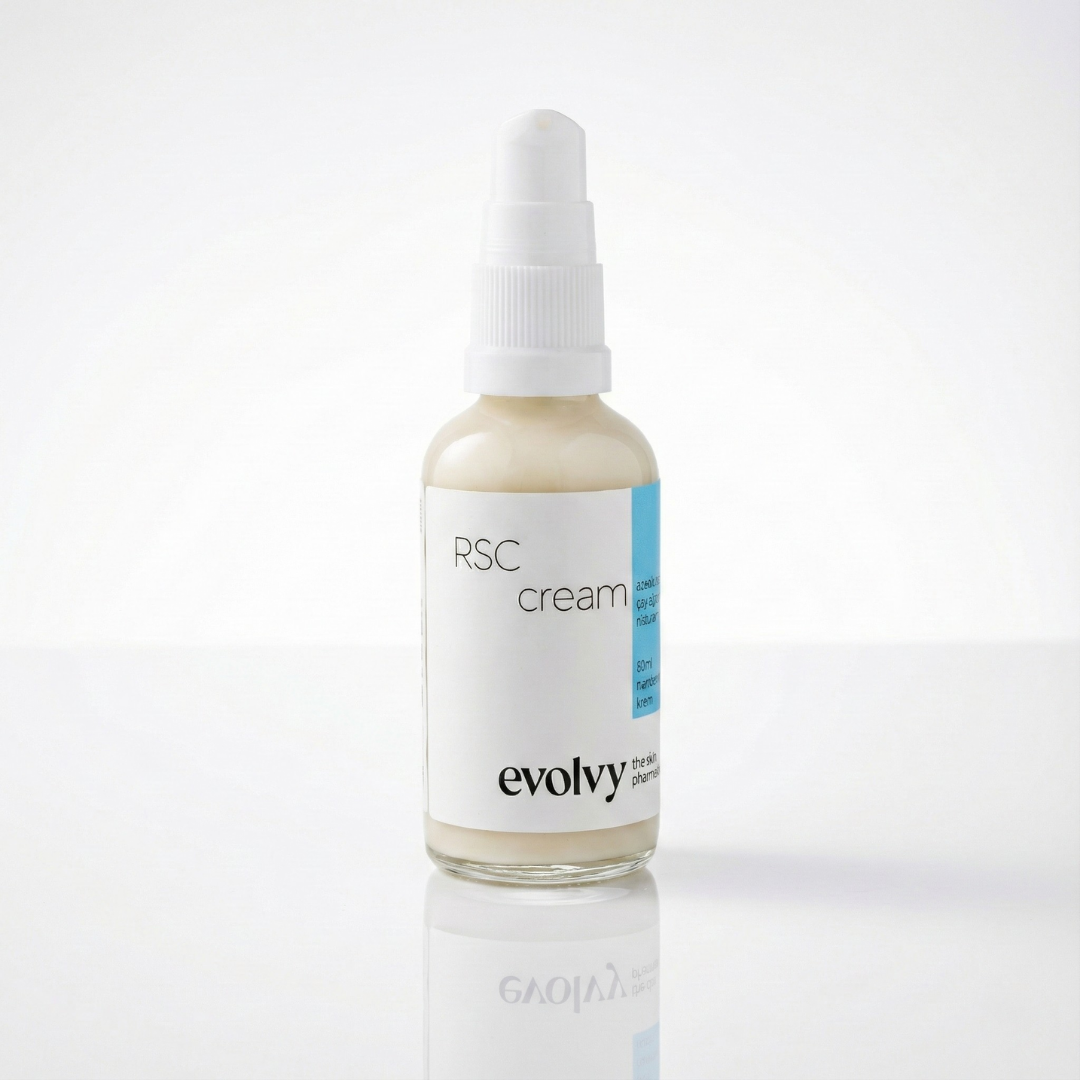 RSC Cream: Hassas Ciltler İçin Bariyer Güçlendirici, Yoğun Nemlendirici, Rozalı Cilt Dostu , %100 Doğal ve Temiz İçerik