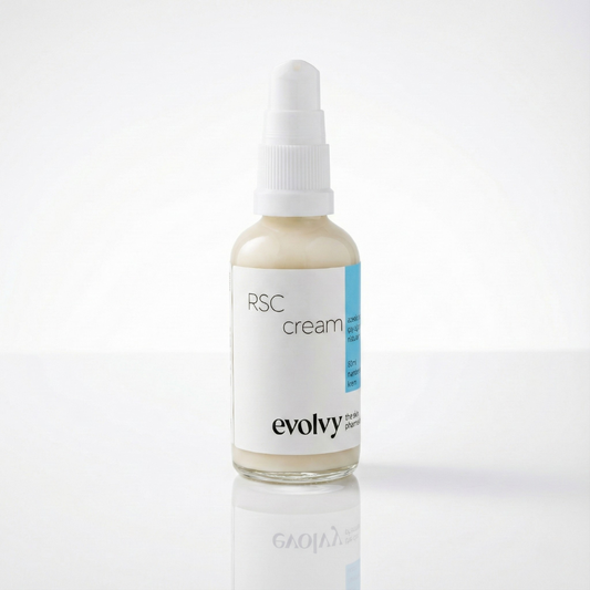 RSC Cream: Hassas Ciltler İçin Bariyer Güçlendirici, Yoğun Nemlendirici, Rozalı Cilt Dostu , %100 Doğal ve Temiz İçerik