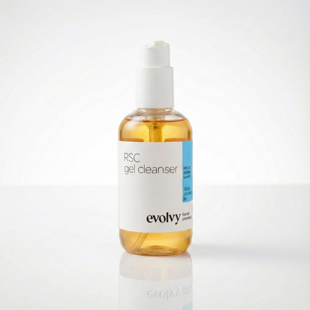 RSC Gel Cleanser: Hassas, Karma ve Yağlı Ciltler İçin Sülfatsız Temizleme Jeli, Roza Dostu, Doğal & Temiz İçerik
