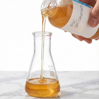 RSC Gel Cleanser: Hassas, Karma ve Yağlı Ciltler İçin Sülfatsız Temizleme Jeli, Roza Dostu, Doğal & Temiz İçerik