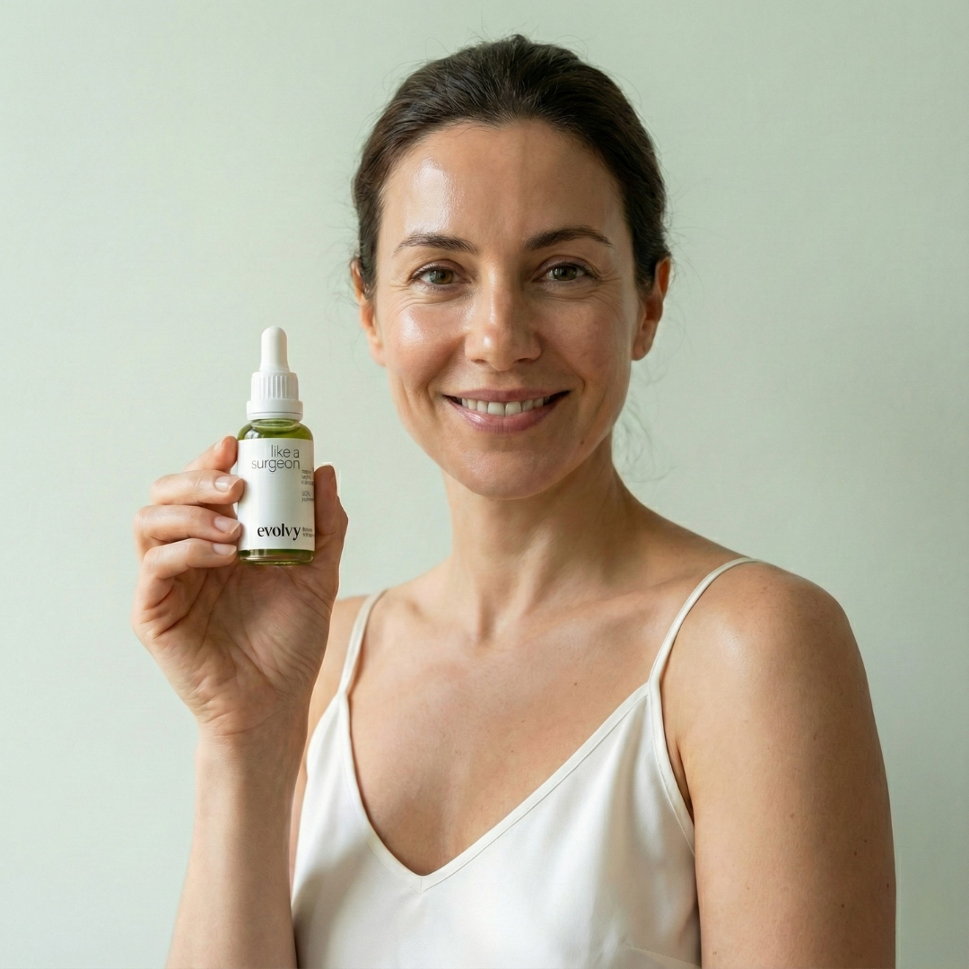 Like a Surgeon Serum – Gece Onarımı için Besleyici Serum, Doğal ve Temiz İçerik