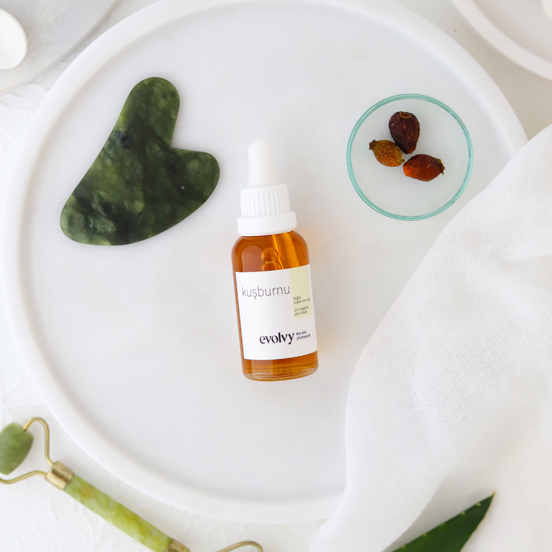 Kuşburnu Yağı, Olgun Cilt Tipleri, Yüz Yogası ve Yüz Masajı Ritüelleri, Doğal Soğuk Sıkım Yağ