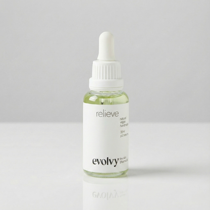 Relieve: Tahriş ve Yanma Hissine Karşı Onarıcı Bakım Yağı, Roza Dostu, %100 Doğal & Temiz İçerik