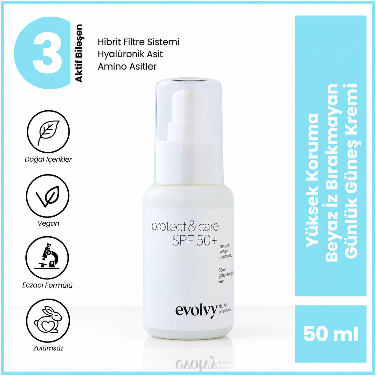 Protect &amp; Care SPF 50+ Sunscreen