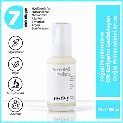 Renovate &amp; Hydrate Natural Moisturizing Face Cream