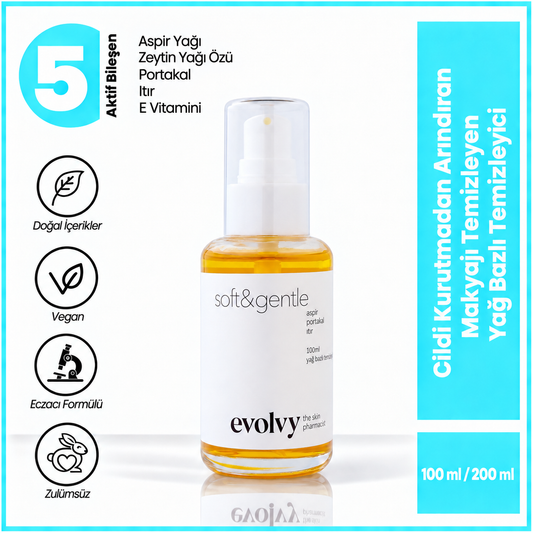 Soft & Gentle: Yağdan Süte Dönüşen Bariyer Dostu Temizleyici, Roza Dostu, Doğal & Temiz İçerik