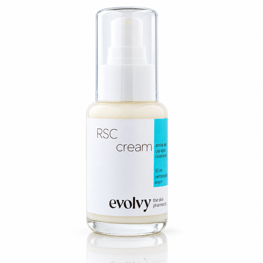 RSC Cream: Hassas Ciltler İçin Bariyer Güçlendirici, Yoğun Nemlendirici, Rozalı Cilt Dostu , %100 Doğal ve Temiz İçerik