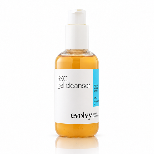 RSC Gel Cleanser: Hassas, Karma ve Yağlı Ciltler İçin Sülfatsız Temizleme Jeli, Roza Dostu, Doğal & Temiz İçerik