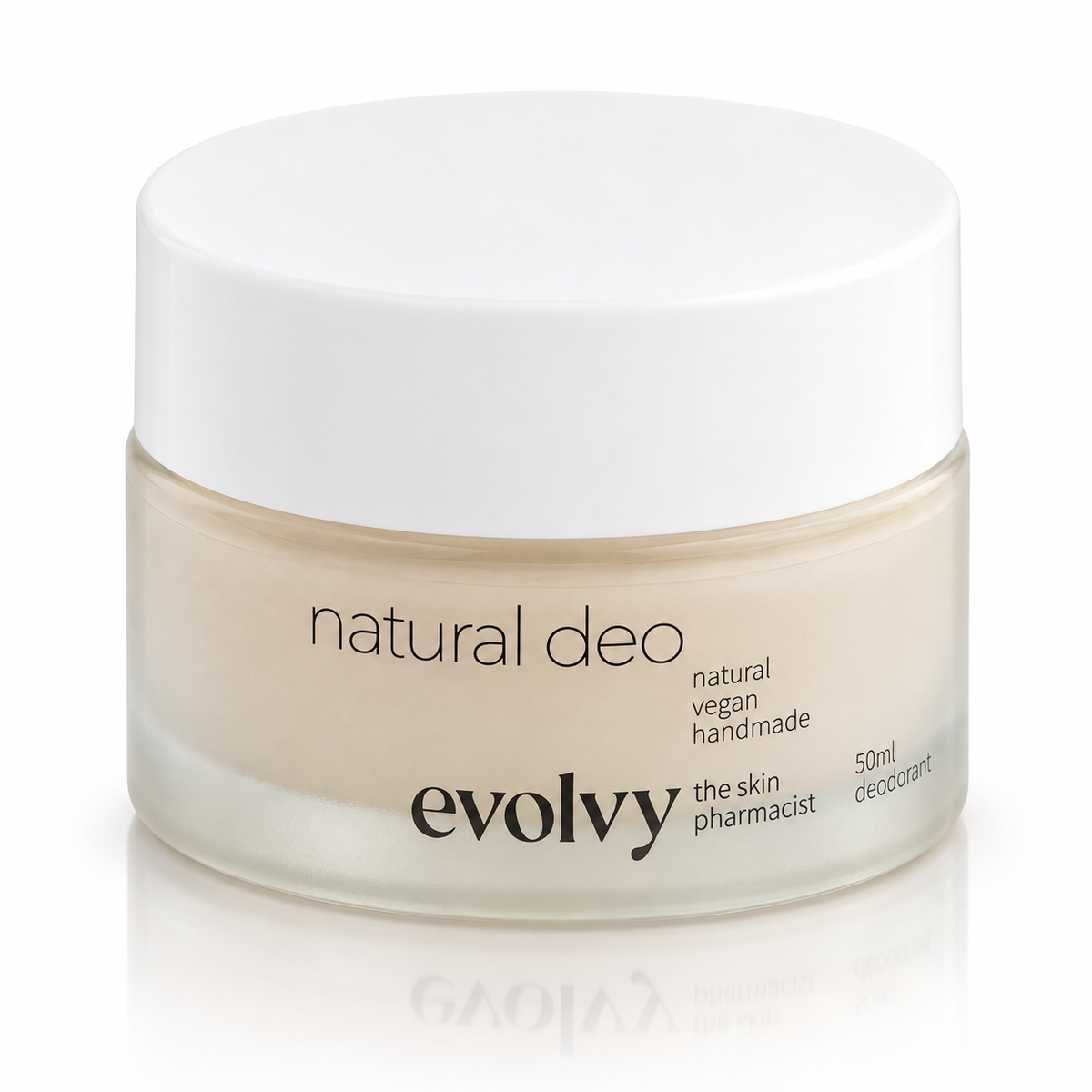 Natural Deo- Natural Cream Deodorant - Lemon Grass 