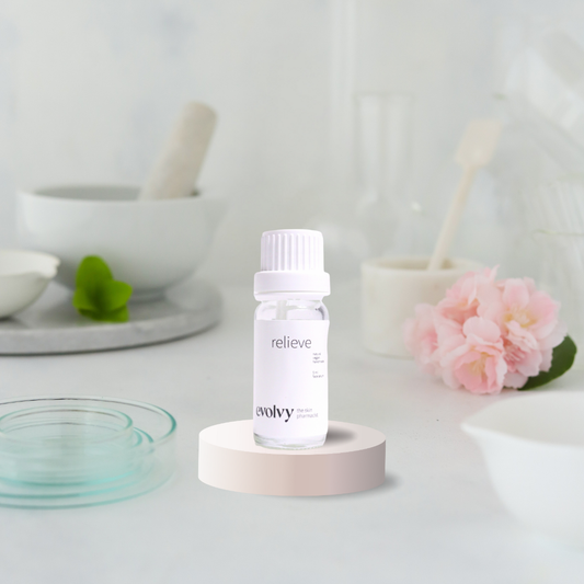 Relieve Serum DENEME BOYU (5ml) – Hassas ve Kolay Kızaran Ciltler İçin Sakinleştirici Serum, Doğal ve Vegan