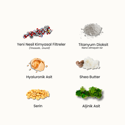 Protect & Care SPF 50+: Leke Karşıtı & Nemlendirici Güneş Koruyucu, Roza Dostu, Doğal & Temiz İçerik