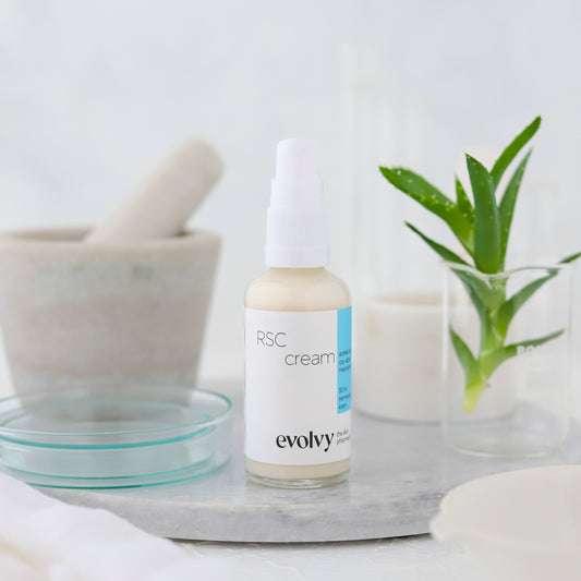 RSC Cream: Hassas Ciltler İçin Bariyer Güçlendirici, Yoğun Nemlendirici, Rozalı Cilt Dostu , %100 Doğal ve Temiz İçerik