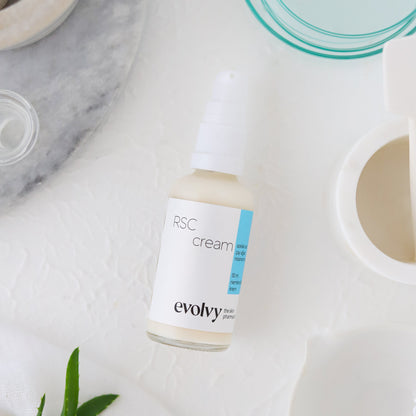 RSC Cream: Hassas Ciltler İçin Bariyer Güçlendirici, Yoğun Nemlendirici, Rozalı Cilt Dostu , %100 Doğal ve Temiz İçerik