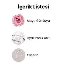 Load image into Gallery viewer, RSC Face Mist, Ferahlatıcı ve Nemlendirici Yüz Spreyi , Rozalı Cilt Dostu, Gül Mayası, Hyaluronik Asit, Gliserin, Cilt Ferahlatıcı, Rahatlatıcı, Doğal, Vegan
