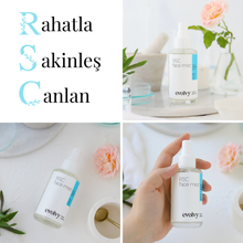 Load image into Gallery viewer, RSC Face Mist, Ferahlatıcı ve Nemlendirici Yüz Spreyi , Rozalı Cilt Dostu, Gül Mayası, Hyaluronik Asit, Gliserin, Cilt Ferahlatıcı, Rahatlatıcı, Doğal, Vegan
