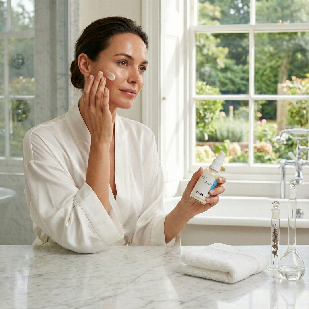 RSC Cream: Hassas Ciltler İçin Bariyer Güçlendirici, Yoğun Nemlendirici, Rozalı Cilt Dostu , %100 Doğal ve Temiz İçerik