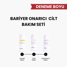 Görseli Galeri görüntüleyiciye yükleyin, Bütünsel Cilt Bakım Rutini - Deneme Boyu - (10ml+10ml+10ml)
