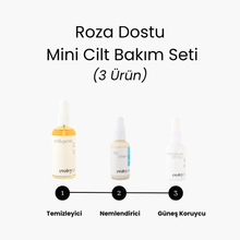 Görseli Galeri görüntüleyiciye yükleyin, Kızarıklık ve Hassasiyete Karşı Destek 3&#39;lü Ekonomik Cilt Bakım Seti – Hassas ve Kızaran Ciltler İçin Özel Rutin, Eczacı Formülasyonu, Doğal ve Vegan
