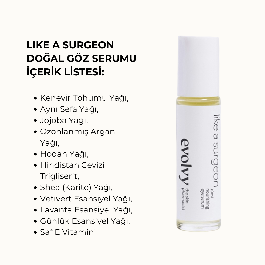 Like A Surgeon Natural Eye Serum