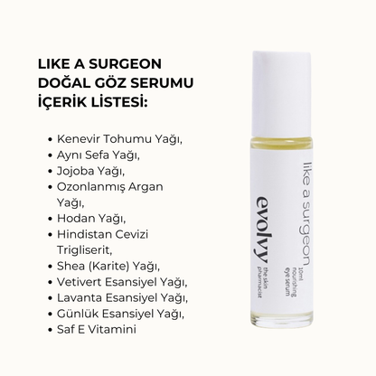 Like A Surgeon Natural Eye Serum