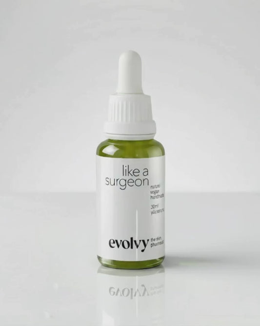 Like a Surgeon Serum – Gece Onarımı için Besleyici Serum, Doğal ve Temiz İçerik