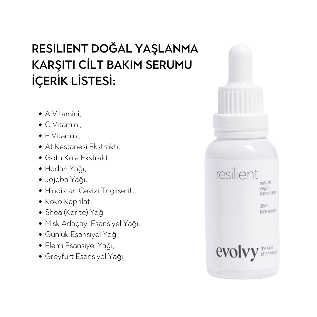 Resilient Natural Anti-Aging Facial Serum