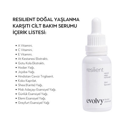 Resilient Natural Anti-Aging Facial Serum