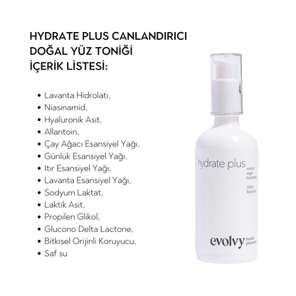 Hydrate Plus Intense Moisturizing Natural Tonic