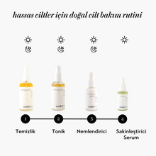 Görseli Galeri görüntüleyiciye yükleyin, Hassas Ciltler için Doğal Cilt Bakım Seti
