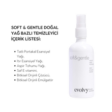 Görseli Galeri görüntüleyiciye yükleyin, Soft &amp; Gentle Doğal Yağ Bazlı Temizleyici (Portakal, Itır)
