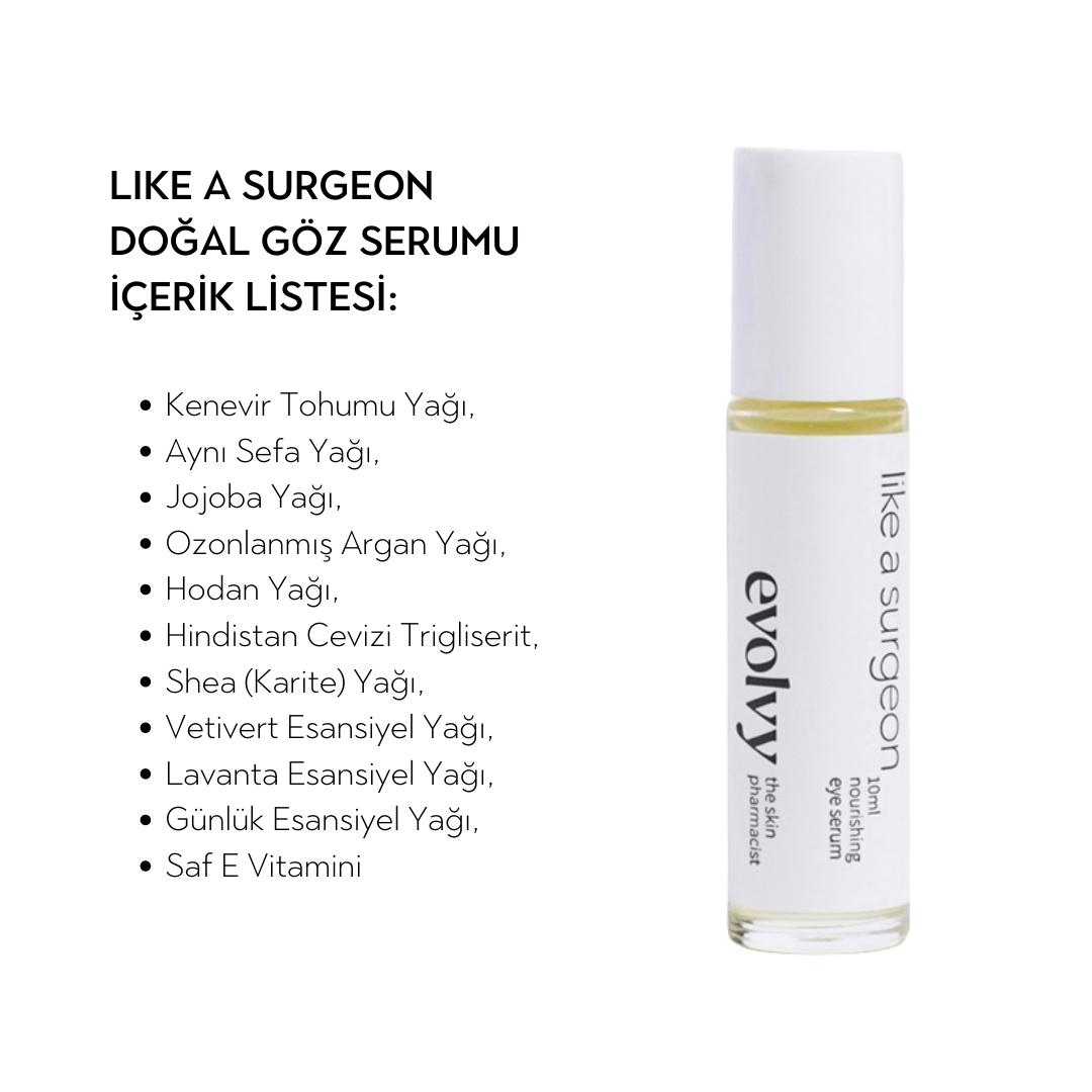Like A Surgeon Natural Eye Serum