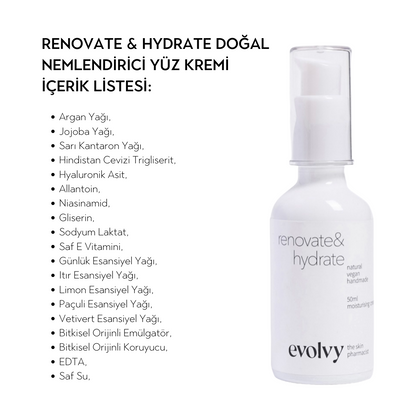 Renovate &amp; Hydrate Natural Moisturizing Face Cream