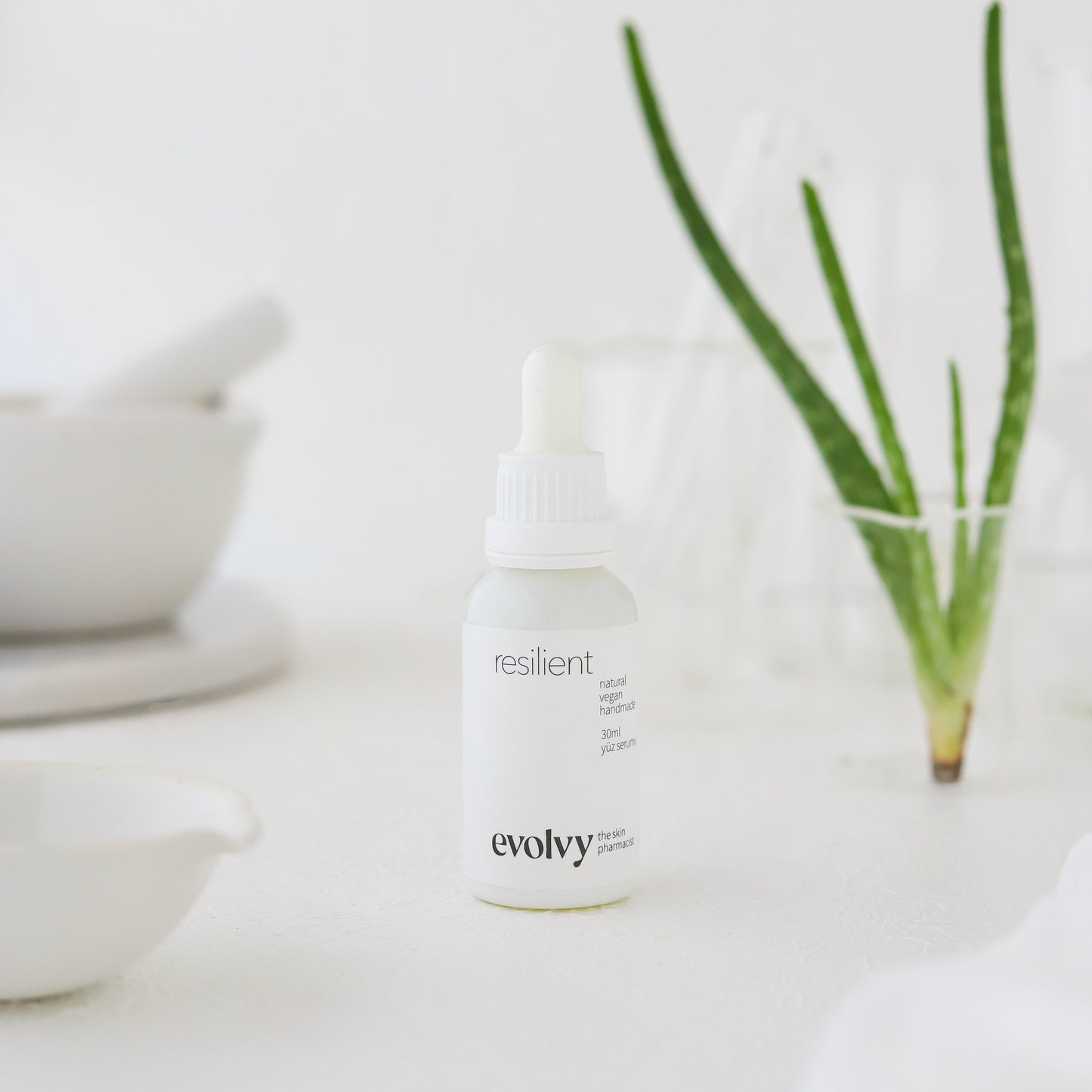 Antiaging Serum Seti - 3 Ürün, Pürüzsüzleştirici, Aydınlatıcı, Sıkılaştırıcı, Rozalı Cilt Dostu, Doğal, Vegan