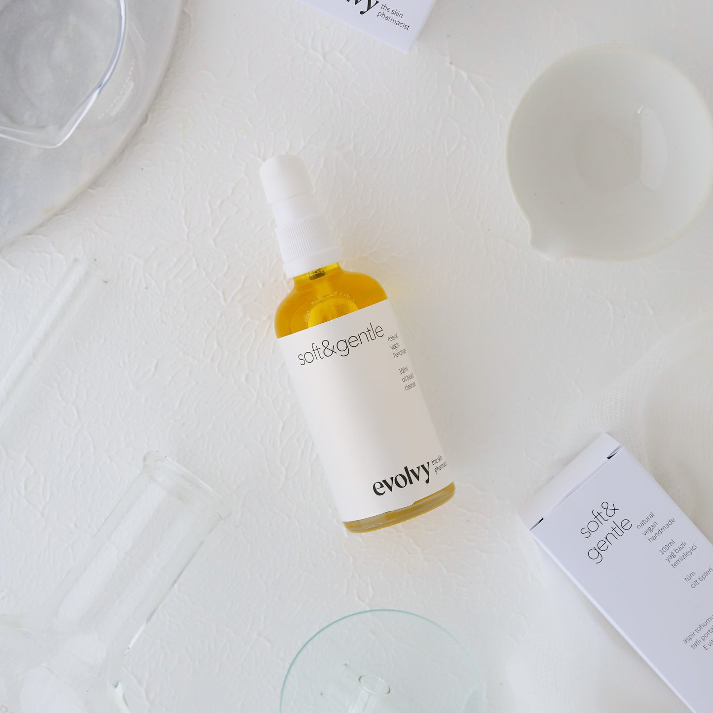 Soft &amp; Gentle Natural Oil Based Cleanser (Orange, Geranium)