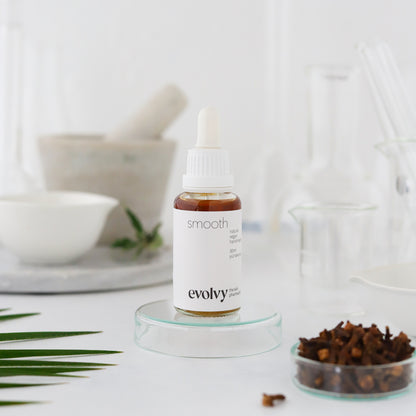 Smooth: Siyah Nokta ve Gözenek Karşıtı Arındırıcı BHA Serum, Roza Dostu, %100 Doğal & Temiz İçerik