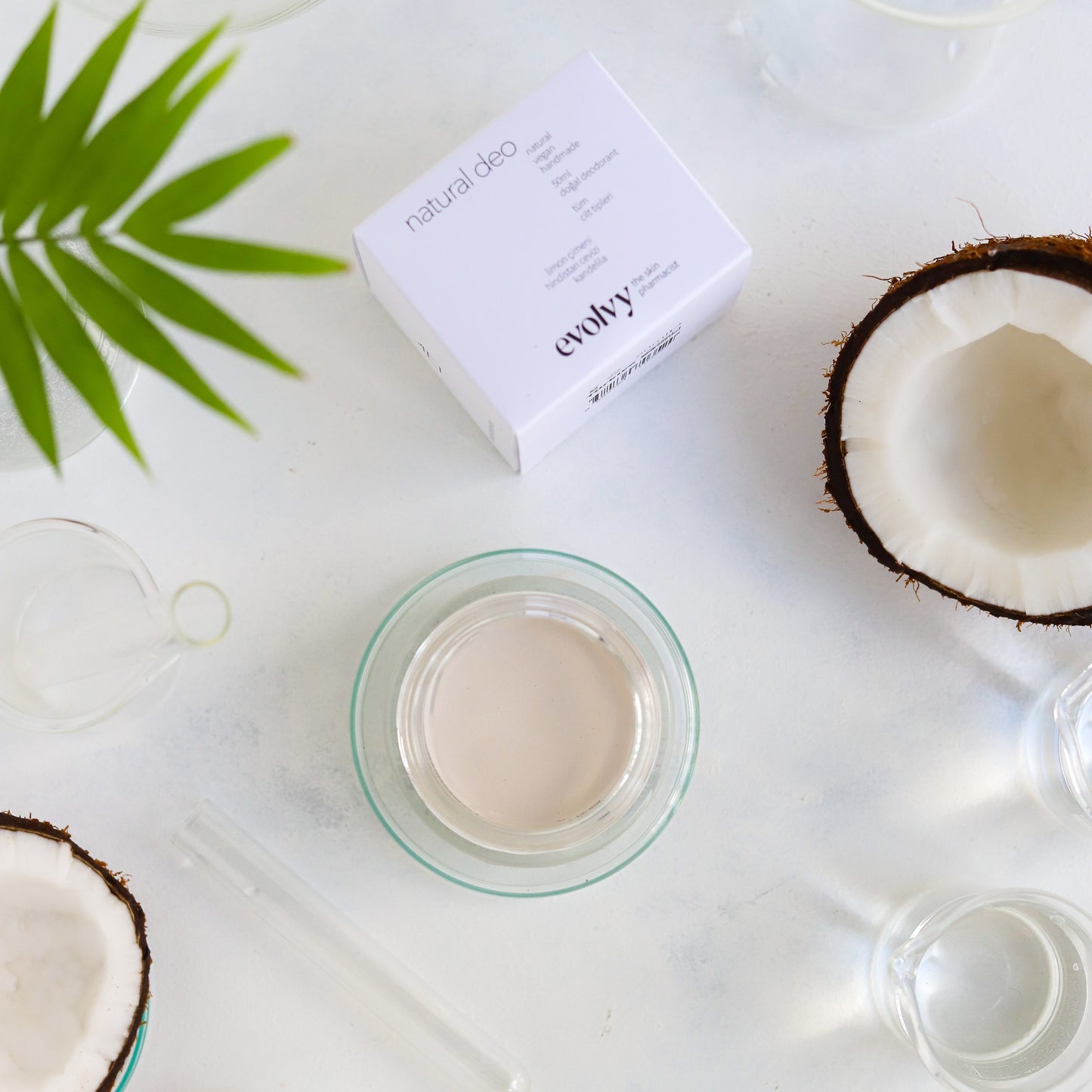 Natural Deo- Natural Cream Deodorant - Lemon Grass 