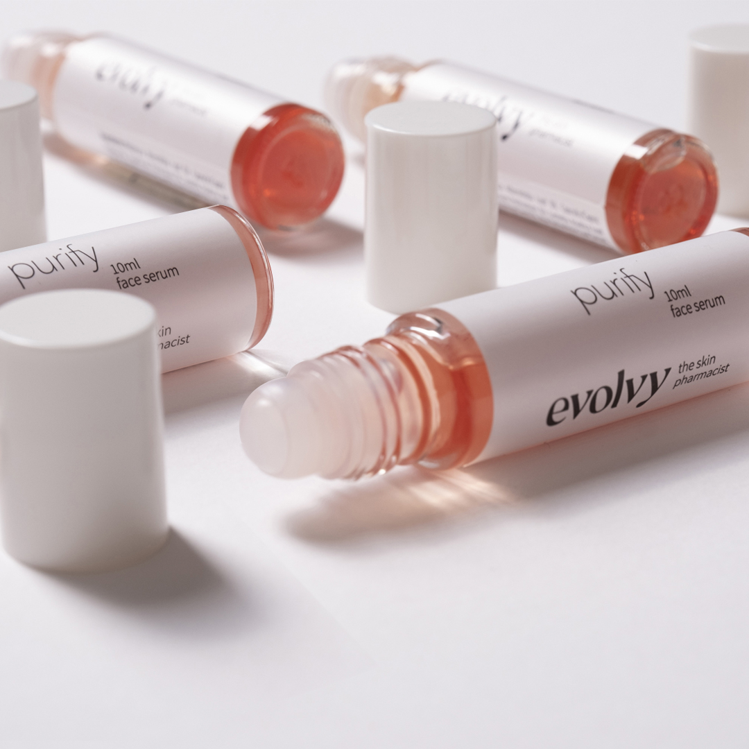 Natural Skin Care Routine Set for Acne Skin